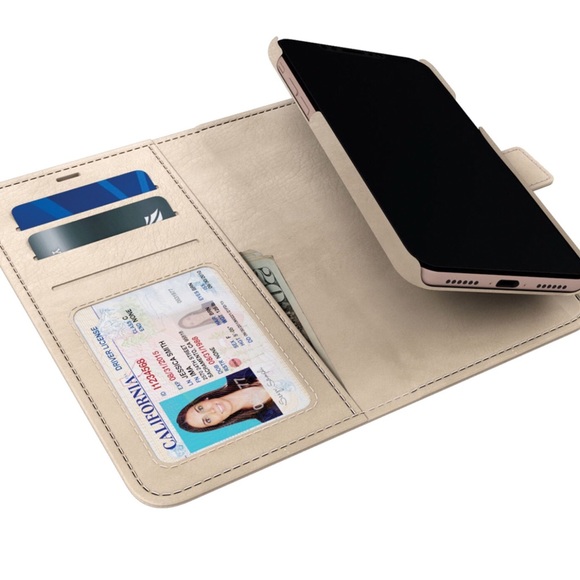 NIP SKECH Polo Book iPhone Xs Max Champagne Color - Picture 6 of 8